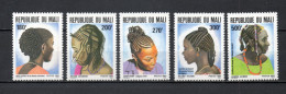 MALI  N° 469 à 473    NEUFS SANS CHARNIERE  COTE 11.00€    COIFFURE - Mali (1959-...)