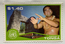 ARCHEOLOGIA - FOLCLORE - TONGA $ 1.40 Su Busta Per La GERMANIA - Kostums