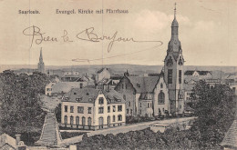 24-5729 : SAARLOUIS. EVANGEL. KIRCHE MIT PFARRHAUS - Kreis Saarlouis