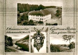 73654164 Ettmannsweiler Gasthaus Pension Zum Gruenen Baum Landschaftspanorama Sc - Altri & Non Classificati