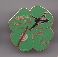 Pin's Avions Marcel Dassault 1892-1992 Réf 7576JL - Vliegtuigen