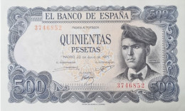 SIN SERIE* BILLET ESPAGNE SPAIN BANKNOTE 500 PESETAS 1971 UNCIRCULATED AUNC BILLETE ESPAÑA *COMPRAS MULTIPLES CONSULTAR* - 500 Pesetas