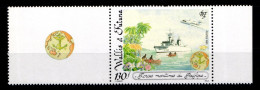 Wallis & Futuna 634 Postfrisch Schifffahrt #GN410 - Autres & Non Classés