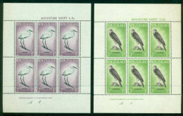 NEW ZEALAND 1961 Mi 416-17 Two Mini Sheets** Health - Birds [B861] - Sonstige & Ohne Zuordnung