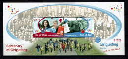 Isle Of Man - 2010 - MNH - Scouts, Girlguiding Centenary - Man (Eiland)