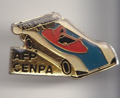 Pin's AFP  Cenpa Pole Position Voiture De Course  Réf 7995JL - Autres & Non Classés