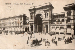 MILANO - GALLERIA VITTORIO EMANUELE - F.P. - Milano (Milan)