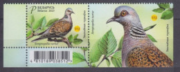 2023 Belarus 1485+Tab Birds - Doves - Colibríes