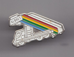 Pin's Camion Elévateur Albert Réf 7872JL - Transportation