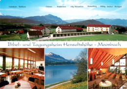 73653890 Moosbach Sulzberg Bibel- Und Tagungsheim Hensoltshoehe See Alpenpanoram - Altri & Non Classificati