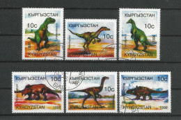 Kirghizstan 1998 Prehistoric Fauna  Y.T. 120/125 (0) - Kirghizstan
