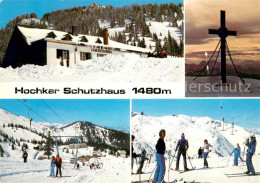 73653799 Goestling Ybbs Hochkar Schutzhaus Gipfelkreuz Wintersportplatz Ybbstale - Autres & Non Classés