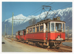 AUTORAIL 4 AVEC 2 SIDE - CARS DE L'IVB SUR LA LIGNE 4 ABANDONNÉE DANS LA VOIE D'EVITEMENT DU THAUR - Eisenbahnen