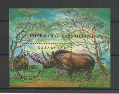 Kazakhstan 1994 Prehistoric Fauna S/S Y.T. BF 2 (0) - Kazajstán