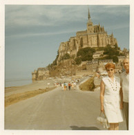 PHOTO ORIGINALE AL 2 - FORMAT 8.8 X 8.8 - MANCHE - LE MONT SAINT MICHEL  - 1970 - Plaatsen