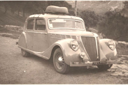 Renault Viva Grand Sport  En Vacance En 1939 - 15x10cms PHOTO - Voitures De Tourisme