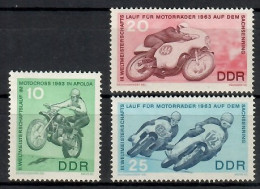 Germany, Democratic Republic (DDR) 1963 Mi 972-974 Mh - Mint Hinged  (PZE5 DDR972-974) - Altri & Non Classificati