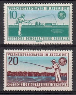 Germany, Democratic Republic (DDR) 1961 Mi 841-842 Mh - Mint Hinged  (PZE5 DDR841-842) - Autres & Non Classés