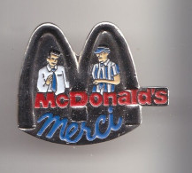 Pin's McDonald's Merci Réf 7898JL - McDonald's