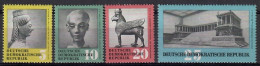 Germany, Democratic Republic (DDR) 1959 Mi 742-745 Mh - Mint Hinged  (PZE5 DDR742-745) - Beeldhouwkunst