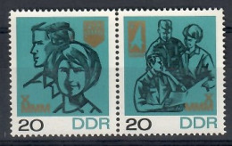 Germany, Democratic Republic (DDR) 1967 Mi 1320-1321 MNH  (ZE5 DDRpar1320-1321) - Fábricas Y Industrias