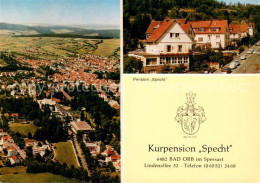 73653739 Bad Orb Kurpension Specht Kurort Im Spessart Fliegeraufnahme Bad Orb - Bad Orb