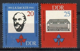 Germany, Democratic Republic (DDR) 1966 Mi 1165-1166 MNH  (ZE5 DDR1165-1166) - Altri