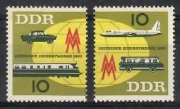 Germany, Democratic Republic (DDR) 1963 Mi 976-977 MNH  (ZE5 DDR976-977) - Other & Unclassified