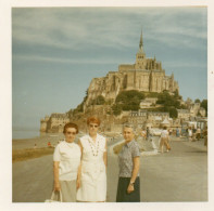 PHOTO ORIGINALE AL 2 - FORMAT 8.8 X 8.8 - MANCHE - LE MONT SAINT MICHEL  - 1970 - Plaatsen