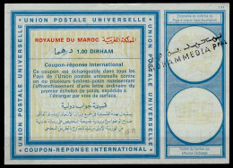 MAROC MOROCCO MARRUECOS Vi20  1,00 DIRHAM  International Reply Coupon Reponse Antwortschein IRC IAS  MOHAMMEDIA PPAL - Morocco (1956-...)