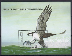Turks And Caicos Islands 1990 Mi Block 84 MNH  (ZS2 TKIbl84) - Pesci