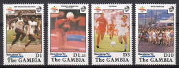 Gambia 1990 Mi 1073-1076 MNH  (LZS5 GMB1073-1076) - Gymnastik
