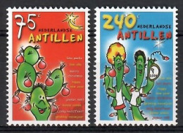 Netherlands Antilles 2003 Mi 1252-1253 MNH  (ZS2 DTA1252-1253) - Cactussen