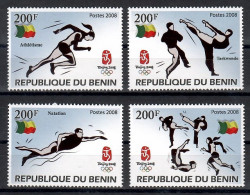 Benin 2008 Mi 1463-1466 MNH  (ZS5 BNN1463-1466) - Sommer 2008: Peking