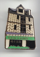 Pin's Fleur D' Aunis Aigrefeuille D'aunis  En Charente Maritime Dpt 17 Maison   Réf 5913 - Ciudades