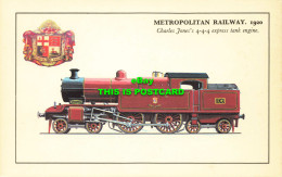 R572569 Metropolitan Railway. 1920. Charles Joness 4 4 4 Express Tank Engine. Co - World