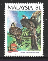 MALAISIE. N°436 De 1989. Faisans. - Galline & Gallinaceo