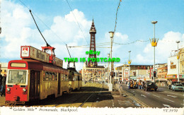 R573104 Golden Mile Promenade. Blackpool. ET. 5970. Bamforth. 1977 - World