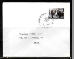 CC171 - BELGIQUE - LETTRE DE LIEGE DU 09/11/68 - Briefe U. Dokumente