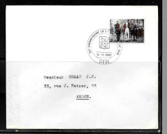 CC171 - BELGIQUE - LETTRE DE LIEGE DU 09/11/68 - Covers & Documents