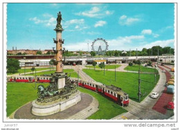 2 Cartes De Wien, Place, Avec Tram, Voitures - Otros & Sin Clasificación