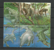 Guyana 1993 Prehistoric Fauna 6-block  (0) - Guyane (1966-...)