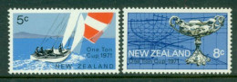 NEW ZEALAND 1971 Mi 552-53** Sailing – One Ton Cup [B872] - Voile