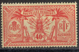 Nouvelles HEBRIDES Timbre-poste N°32* Neuf Charnière  TB Cote : 6.50€ - Unused Stamps