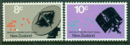 NEW ZEALAND 1971 Mi 559-60** Opening Of Satellite Earth Station [B875] - Telekom