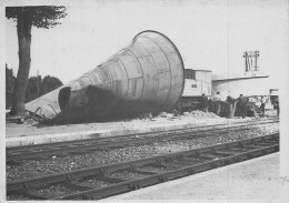 DEPOT DE TOURS SABOTAGE ET DESTRUCTIONS PAR LES  ALLEMANDS LE 31 AOUT 1944 PRISE D'EAU DE ST AIGNAN  PHOTO 18X13CM - Guerre, Militaire