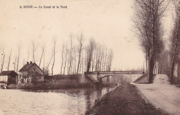 Yonne - Gurgy - Le Canal Et Le Pont - Gurgy