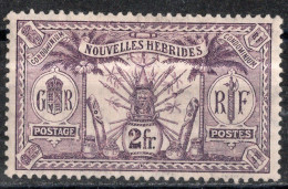 Nouvelles HEBRIDES Timbre-poste N°36* Neuf Charnière  TB Cote : 17€00 - Ungebraucht