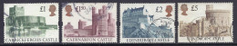 Great Britain 1992 - 1995 Castle, Carrickfergus, Caernarfon, Edinburgh, Windsor, Castles, Schloss, Chateaux - Used - Usado