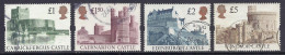 Great Britain 1992 - Castle, Carrickfergus, Caernarfon, Edinburgh, Windsor, Castles, Schloss, Chateaux - Used - Gebraucht